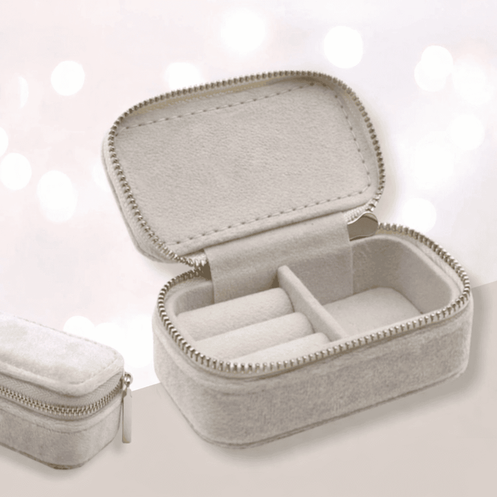 Mini Velvet Jewelry Box