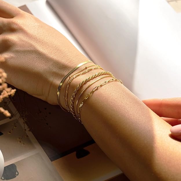 Premium Layered Bracelet Collection