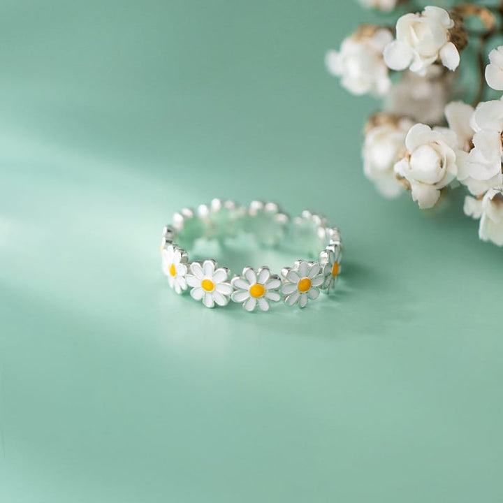 Daisy Crown Statement Ring