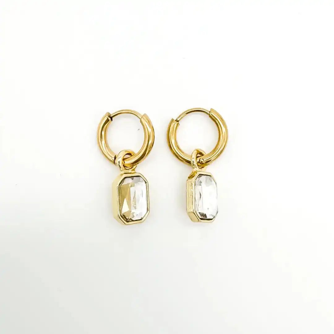 Elegant Leonore Stone Accent Earrings
