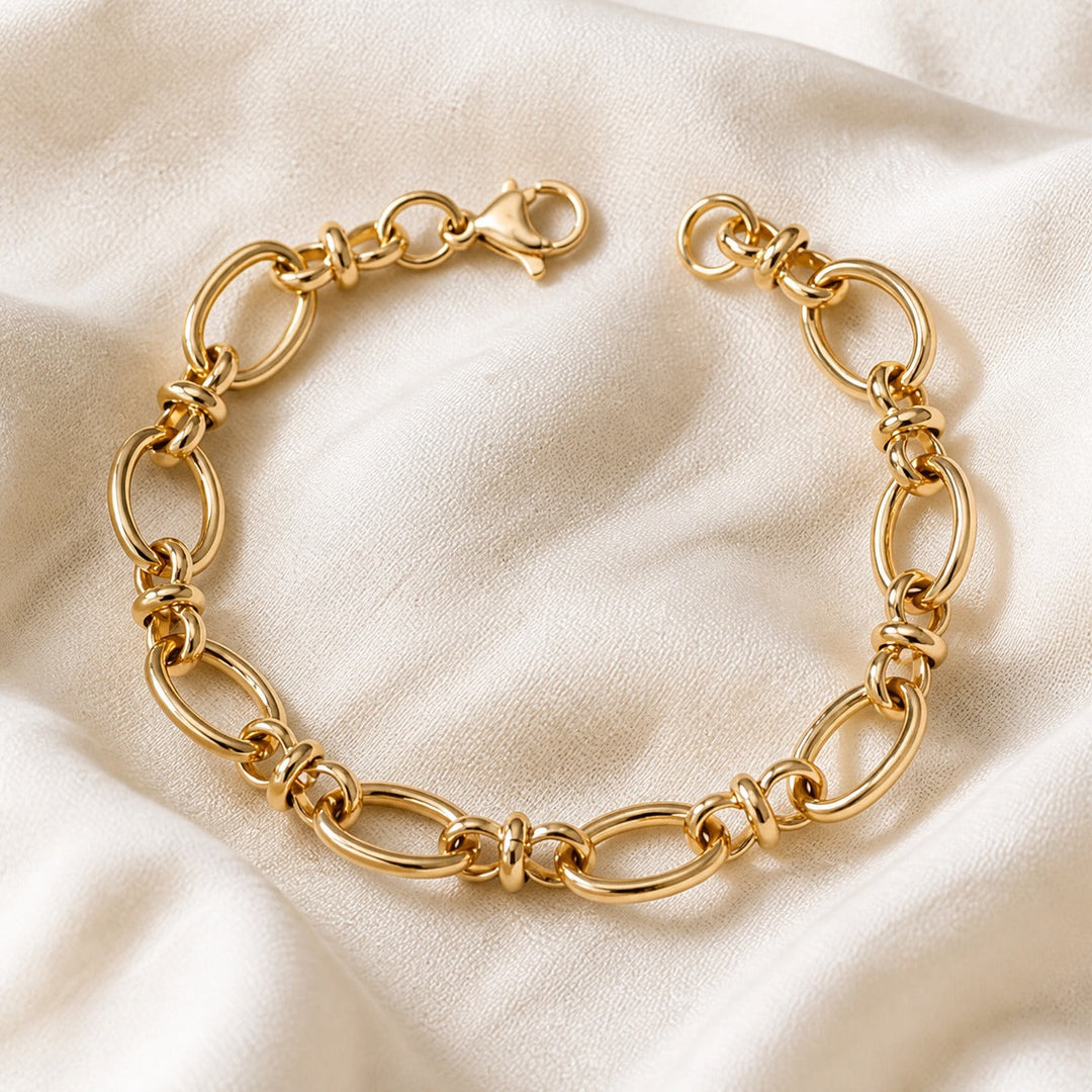 Imperial Gold Link Bracelet