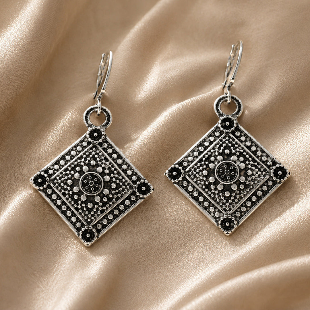 Retro Bohemian Drop Earrings