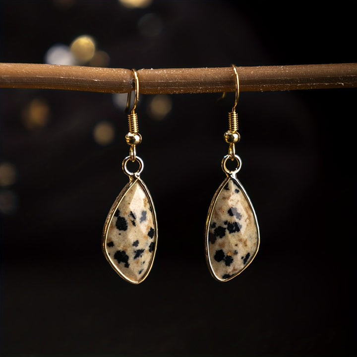 Majestic Horse Eye Cut Drop Earrings