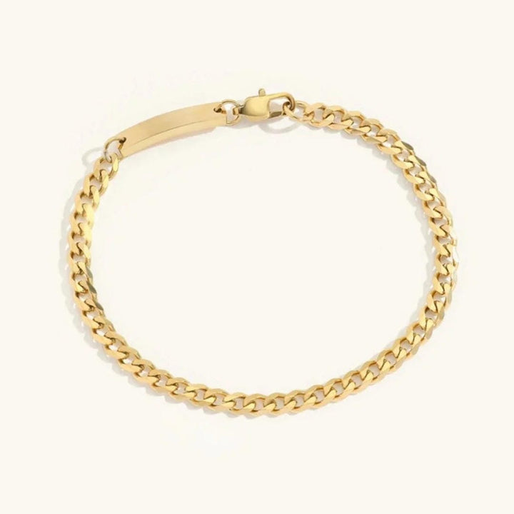 Aurielle Radiant Gold Chain Bracelet