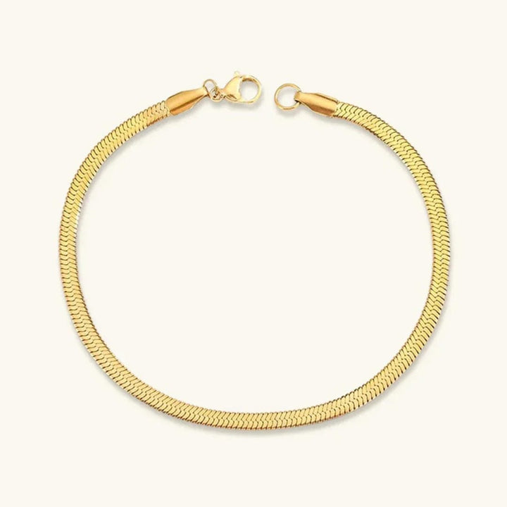 Lustrous Vida Herringbone Wristpiece
