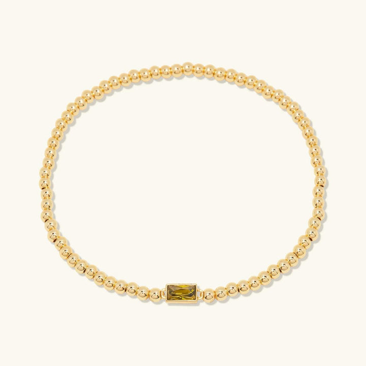 Radiant Gemstone Bracelet