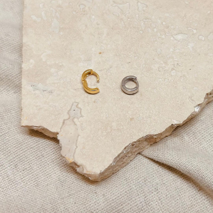 Micro Helix Hoop Thick