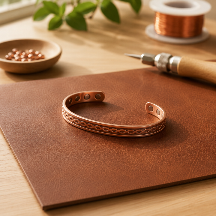 Dot Copper Bracelet
