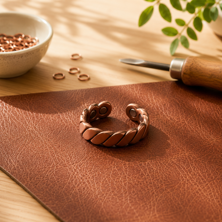 Chip Copper Ring