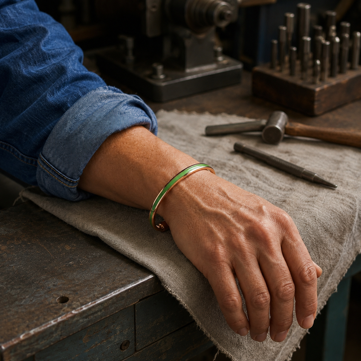 Globe Copper Bracelet