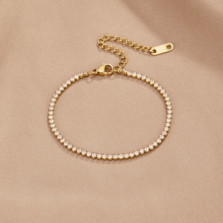 Timeless Gold Tennis Bracelet