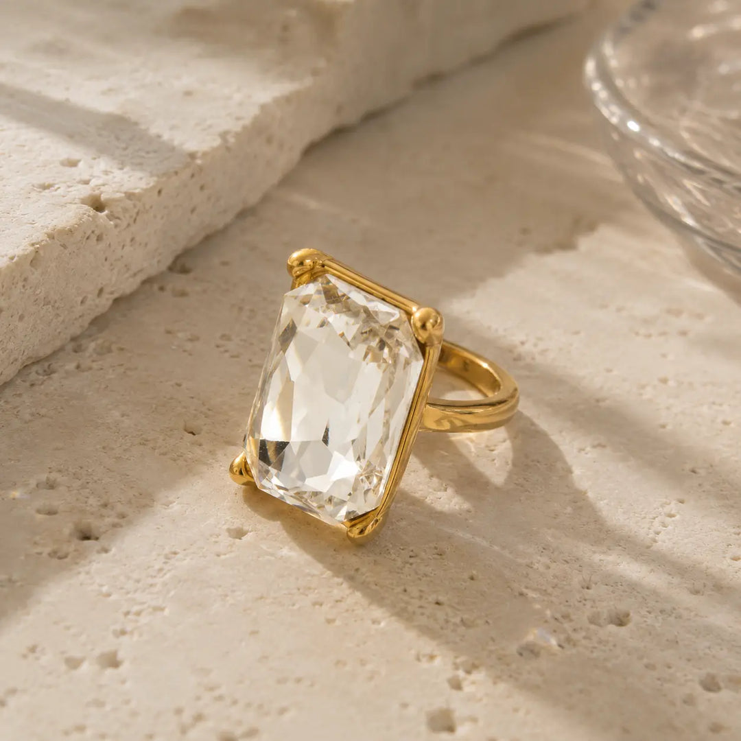 Crystal Vault Vintage Ring