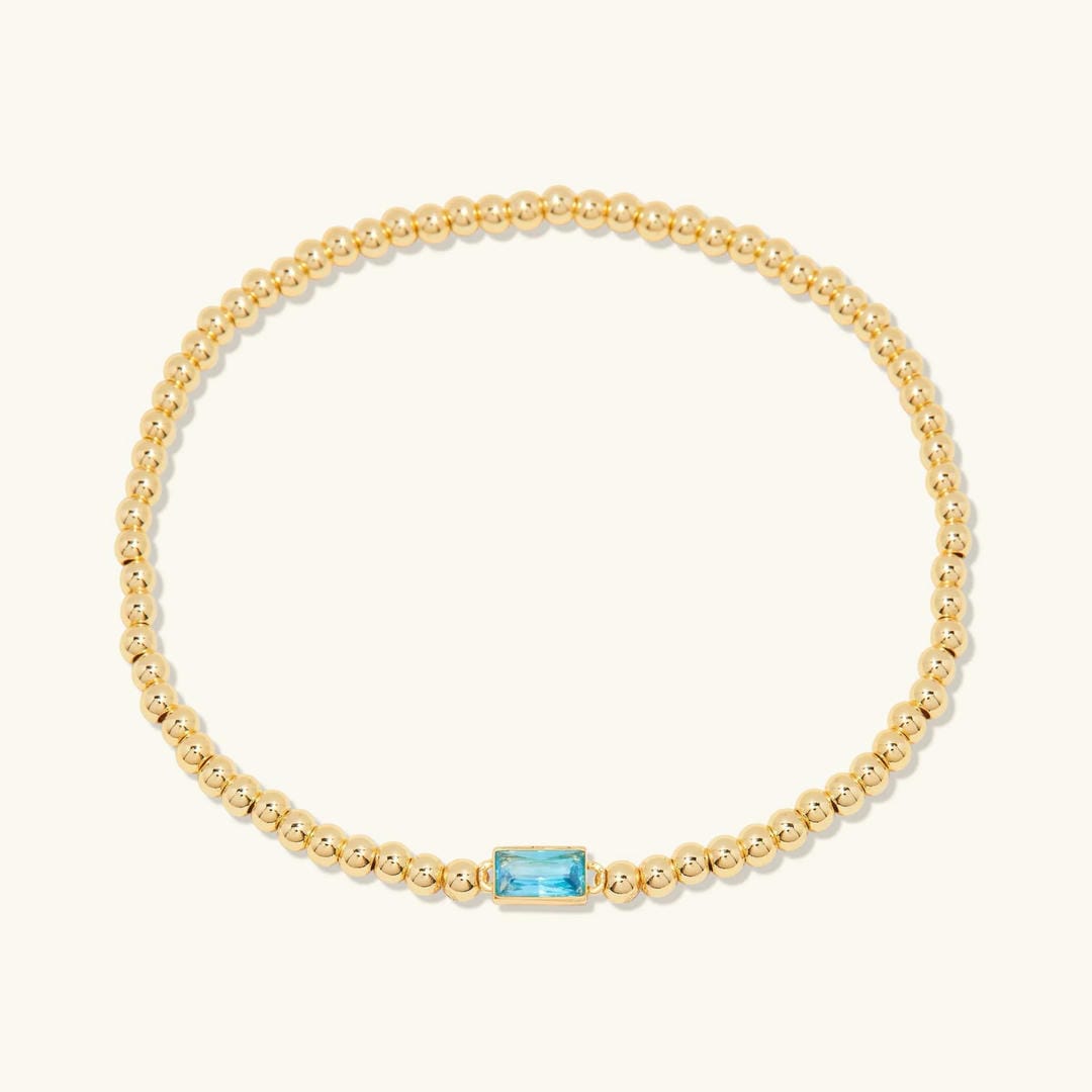 Radiant Gemstone Bracelet