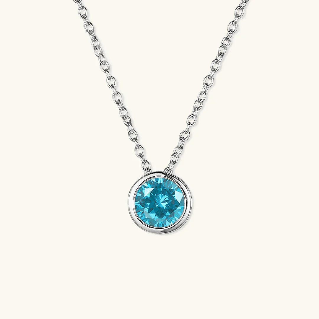 Radiant Gemstone Gold Chain