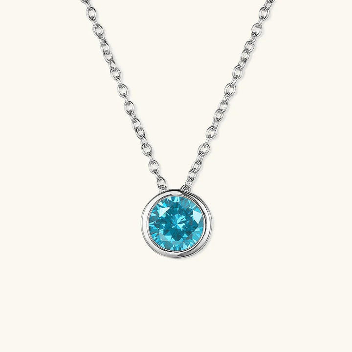 Radiant Gemstone Gold Chain