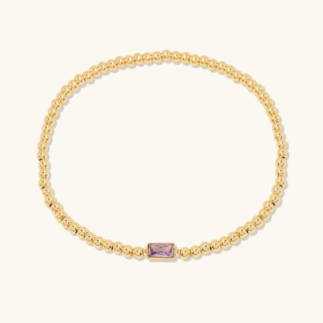 Radiant Gemstone Bracelet