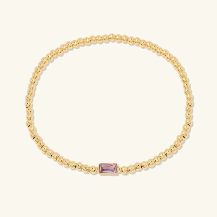 Radiant Gemstone Bracelet