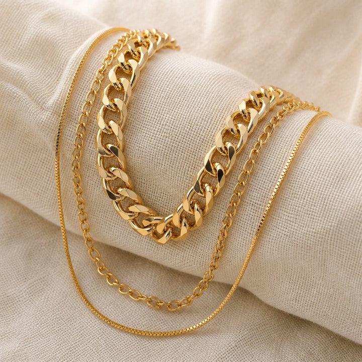 Timeless Layered Gold Necklace