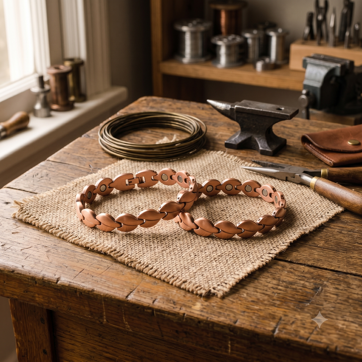 Bog Copper Anklet