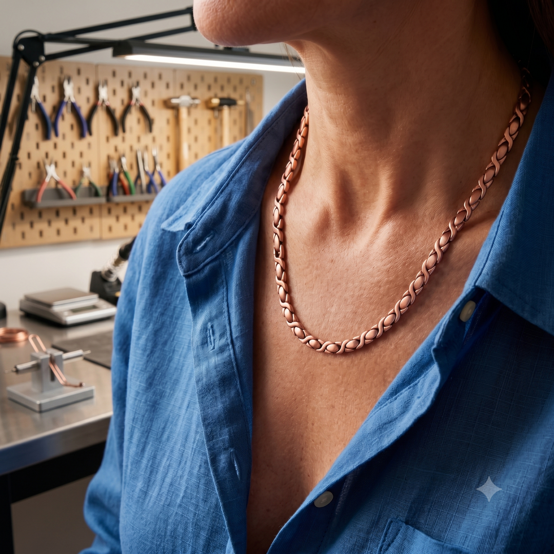 Pine Copper Necklace