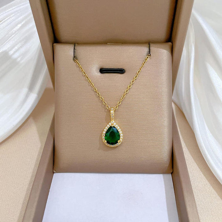 Royal Emerald Gold Set