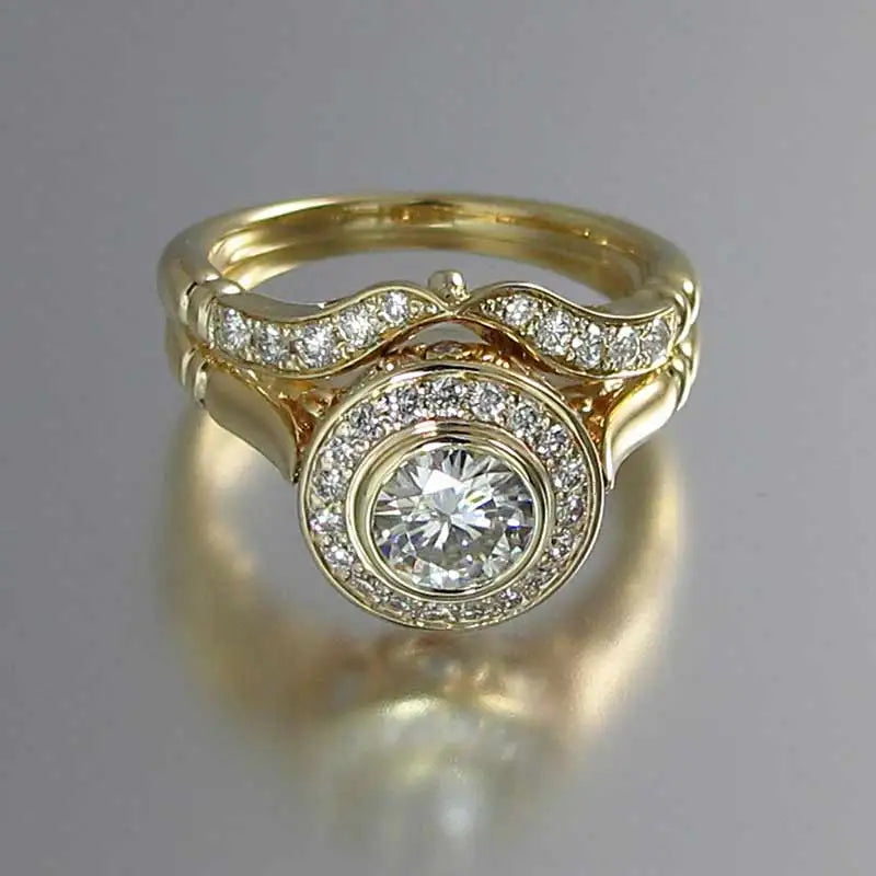 Elite Classic Golden Ring Set