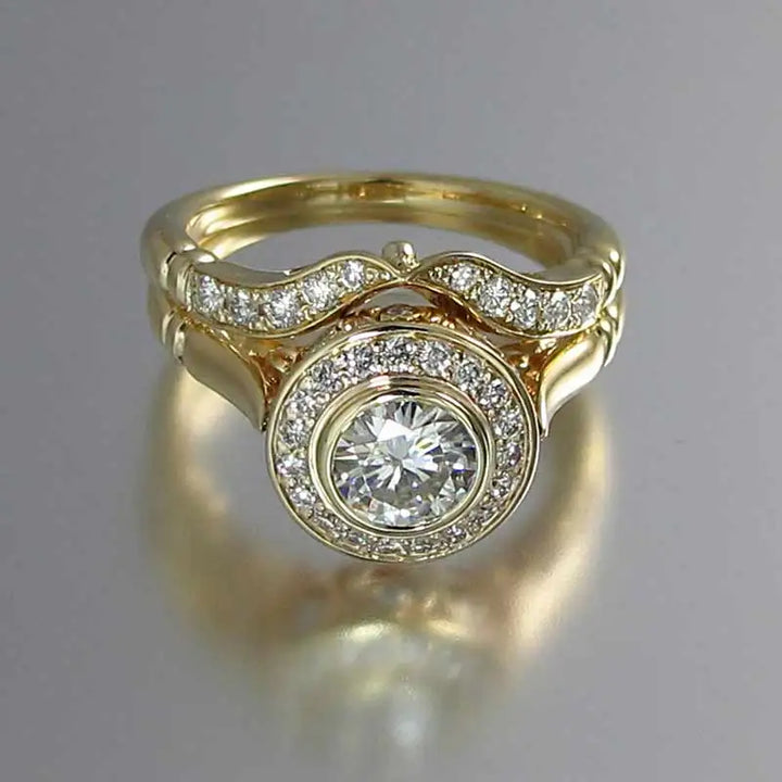 Elite Classic Golden Ring Set
