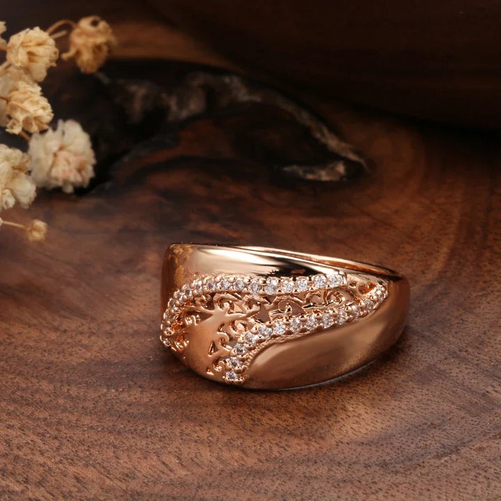 Prestigious Matching Weaving Ring
