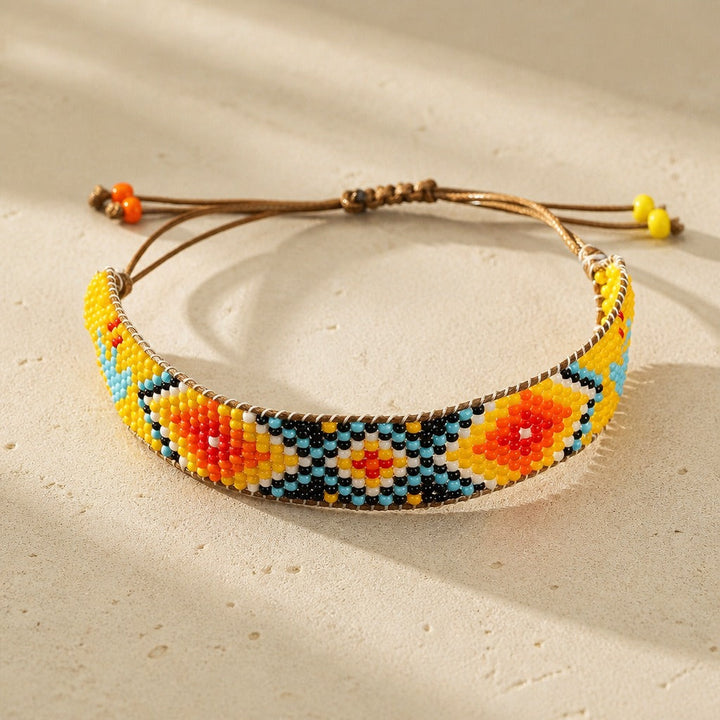 Handmade Beaded Bohemian Bracelet