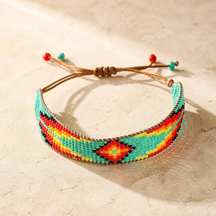 Handmade Beaded Bohemian Bracelet