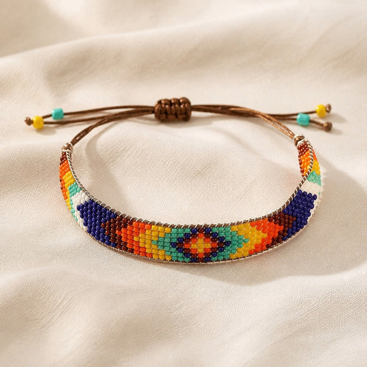 Handmade Beaded Bohemian Bracelet
