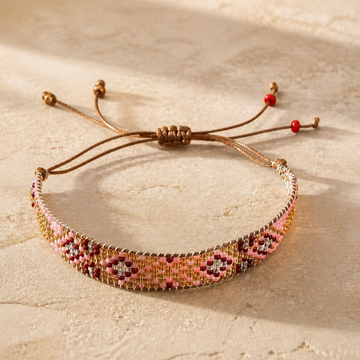Handmade Beaded Bohemian Bracelet