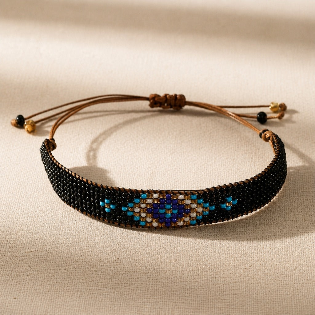 Handmade Beaded Bohemian Bracelet