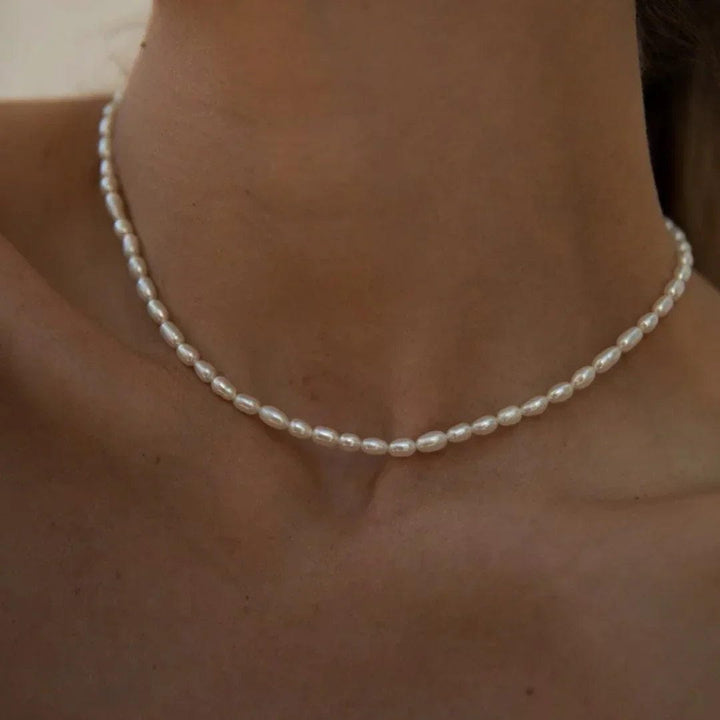 Radiant Freshwater Pearl Choker