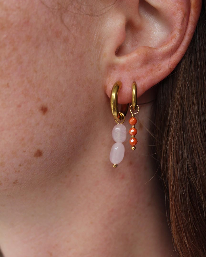 Mon Cheri Earrings Natural Stone