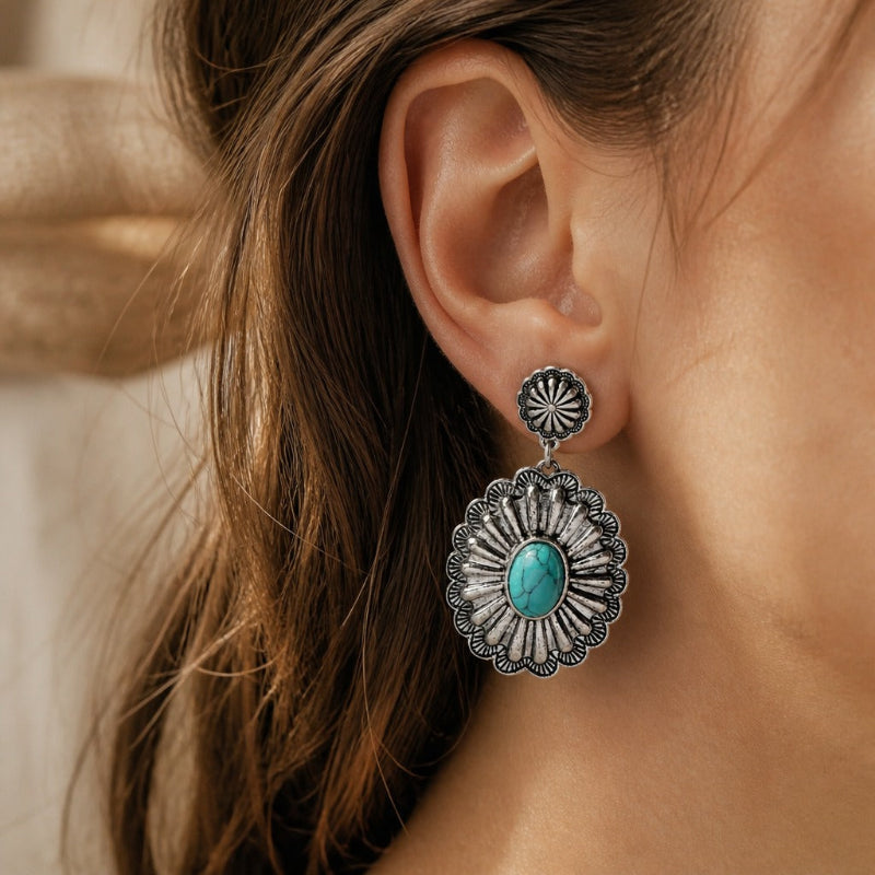Iconic Turquoise Drop Earrings