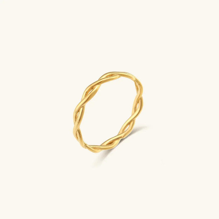 Vintage Twisted Gold Ring