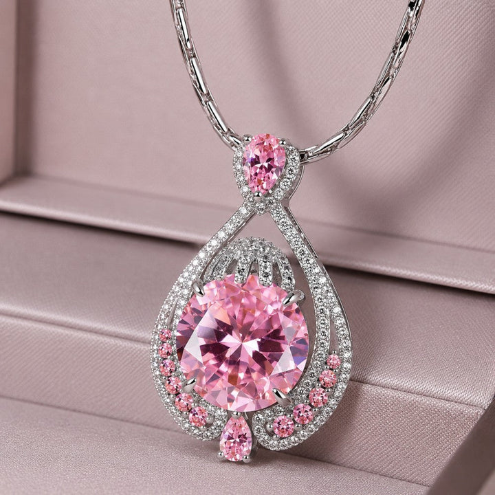 Exquisite Zirconia Pendant Necklace
