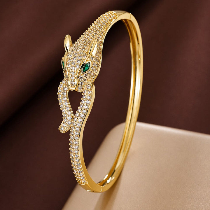 Exquisite Zirconia Snake Bracelet
