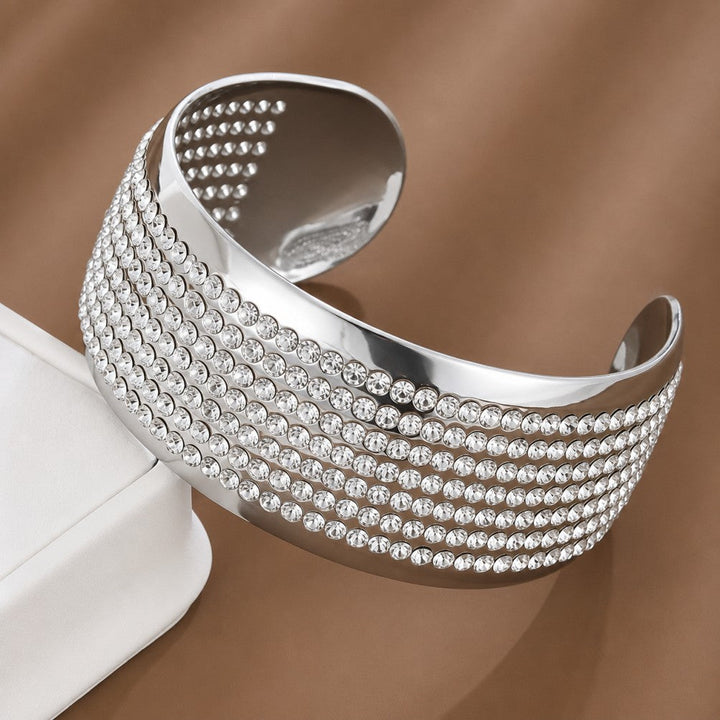 Inlaid Zirconia Fashion Bracelet