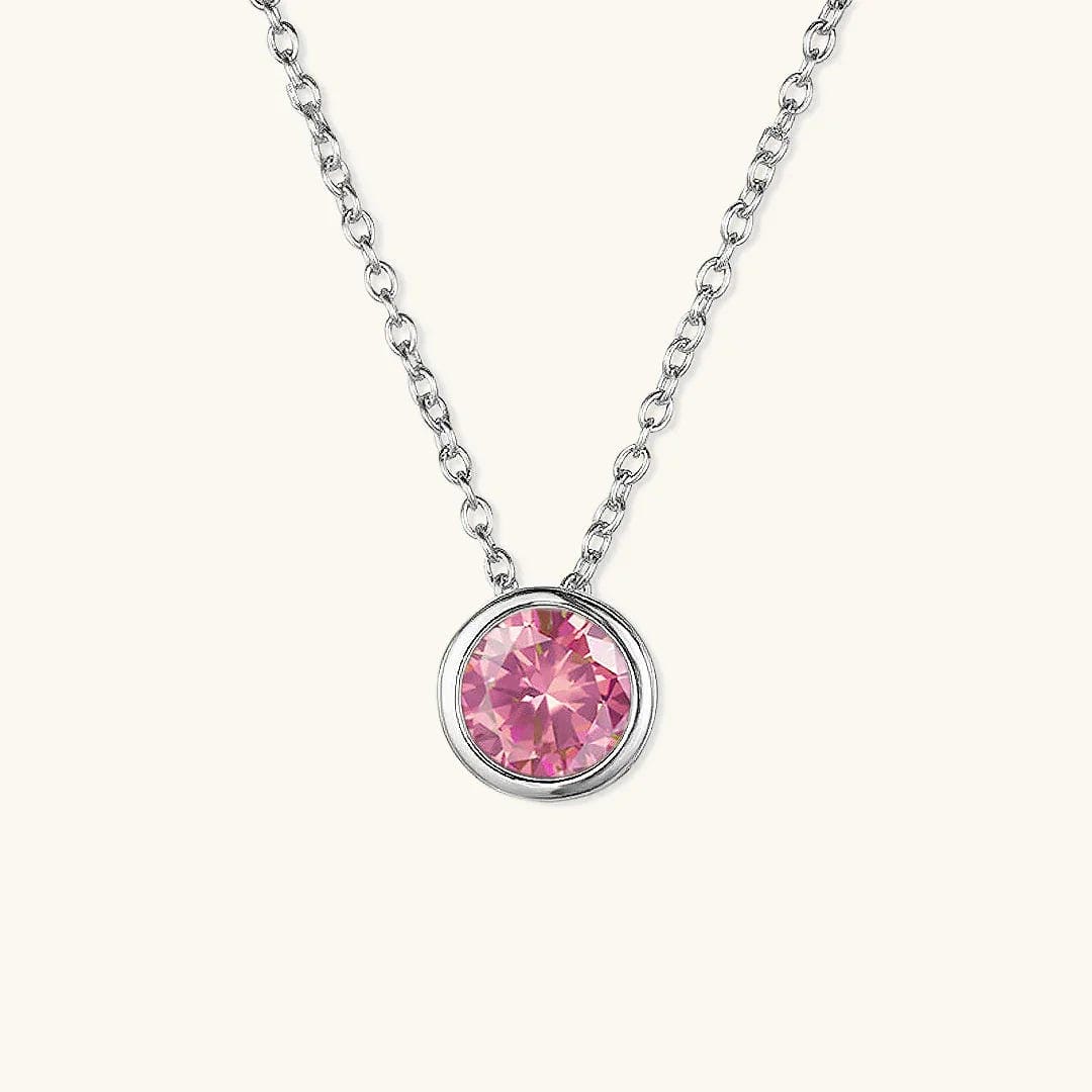 Radiant Gemstone Gold Chain