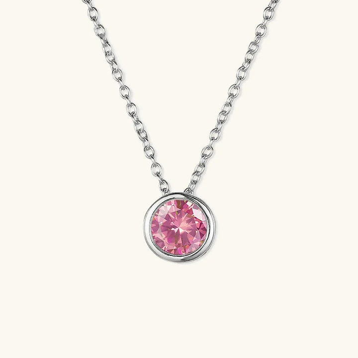 Radiant Gemstone Gold Chain