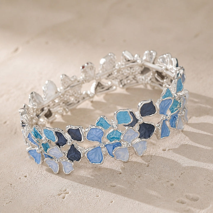 Floral Engraved Bracelet