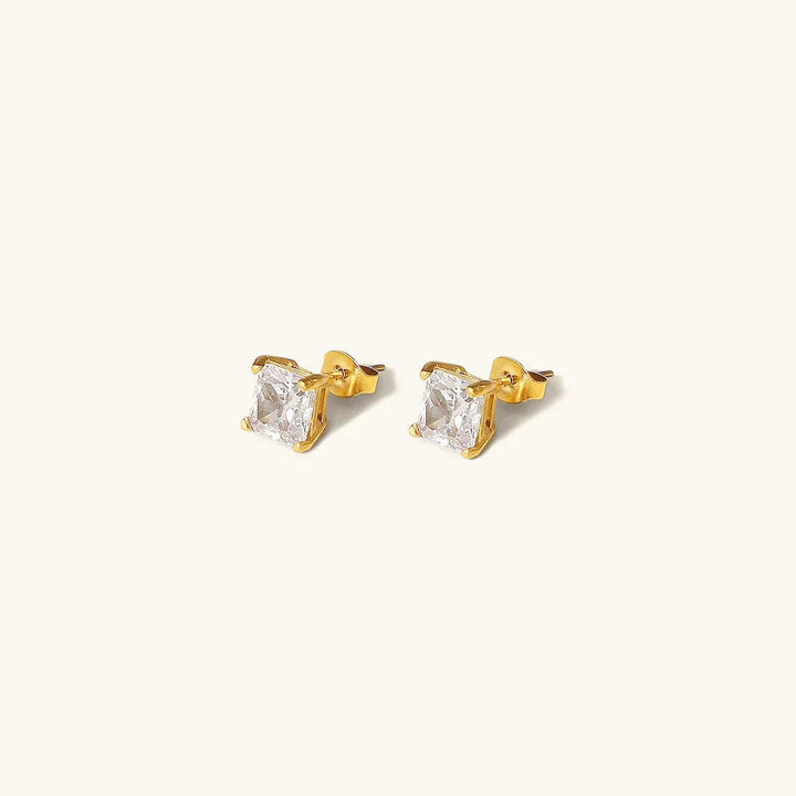Ethereal Sparkling Gold Earrings
