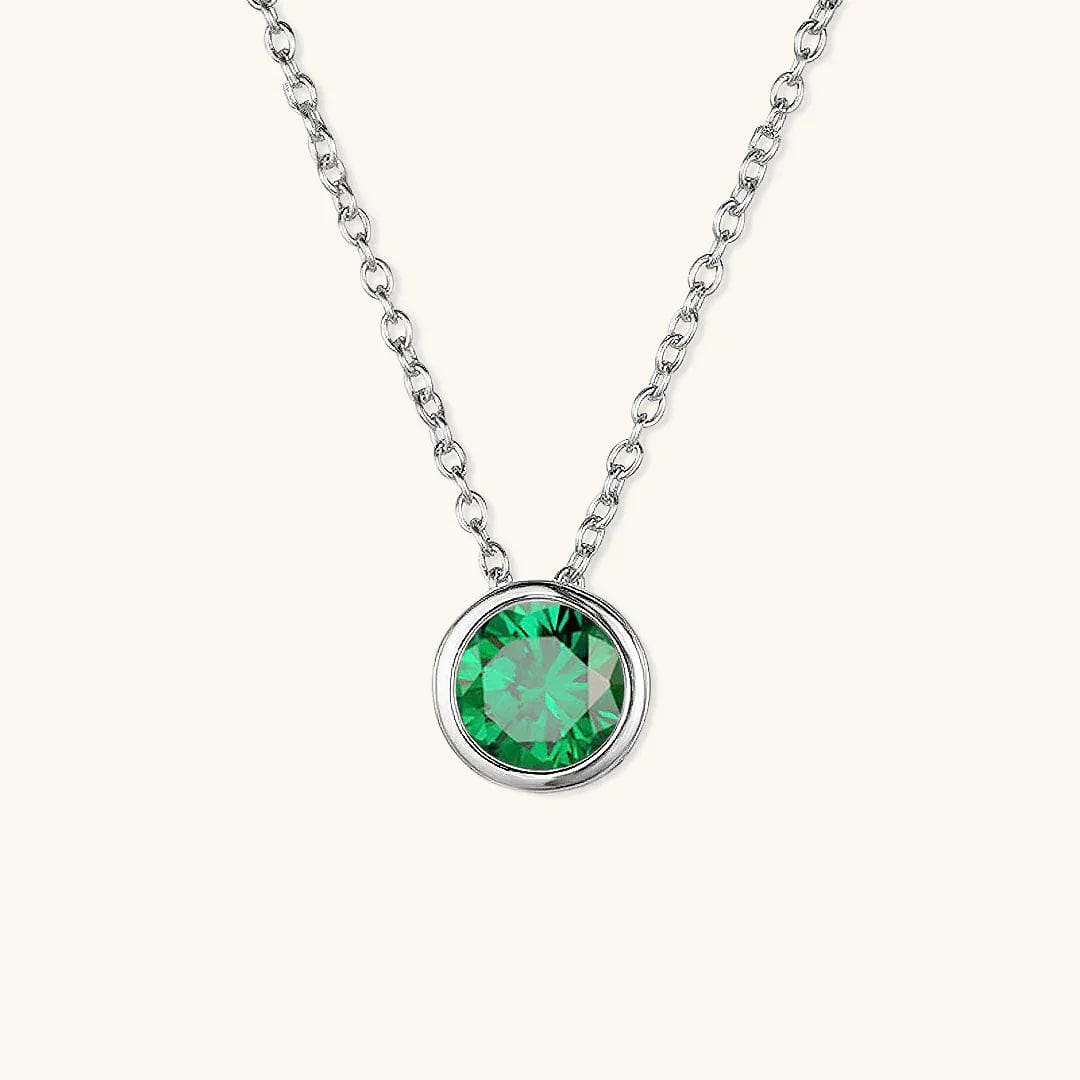 Radiant Gemstone Gold Chain