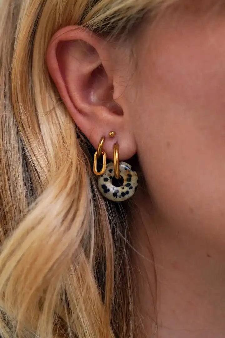 Radiant Oval Drop Earrings