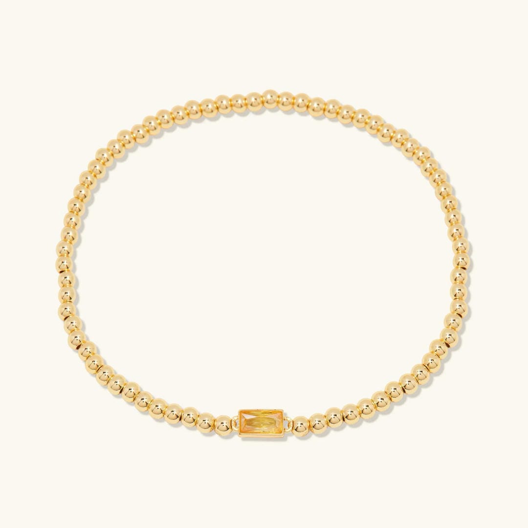 Radiant Gemstone Bracelet