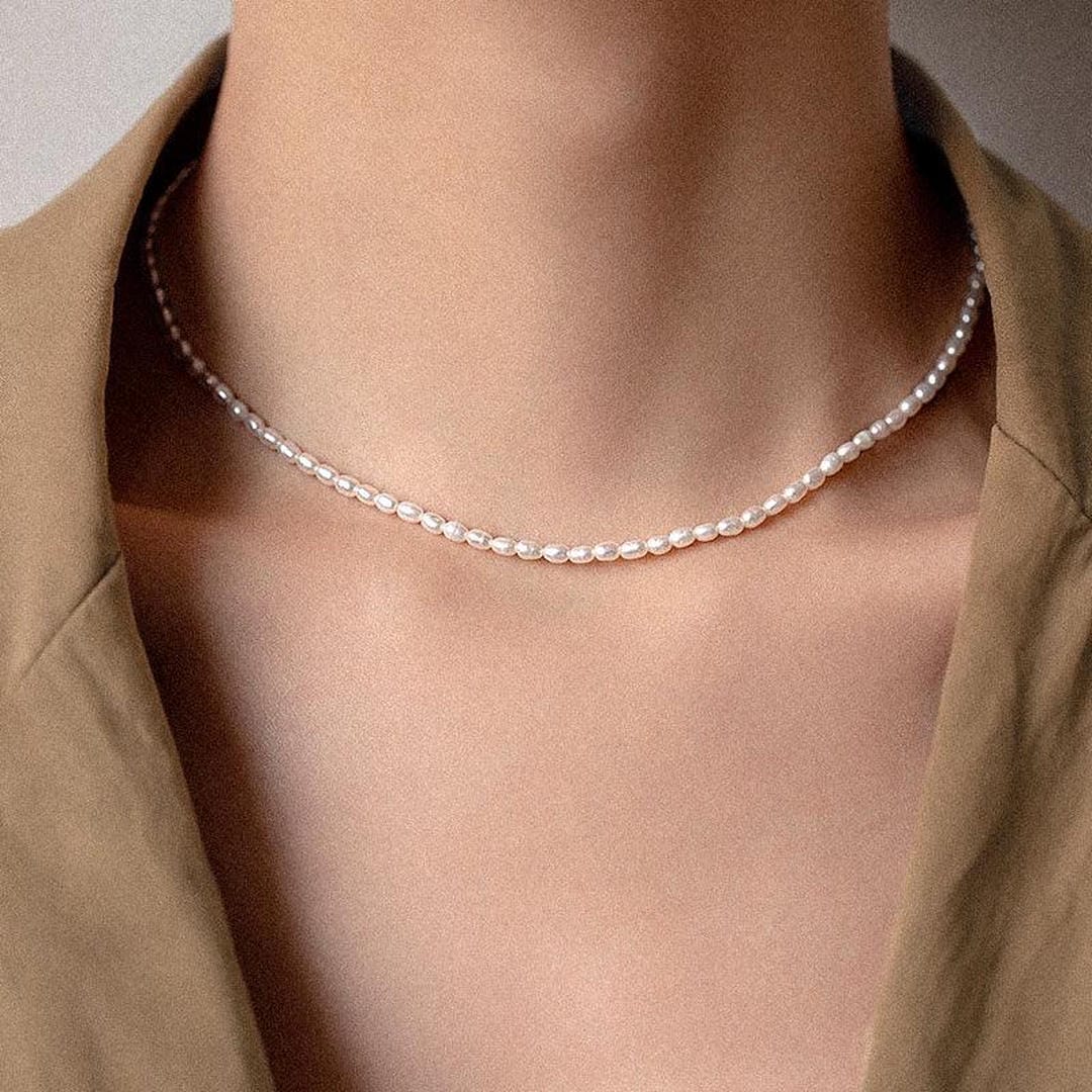 Radiant Freshwater Pearl Choker