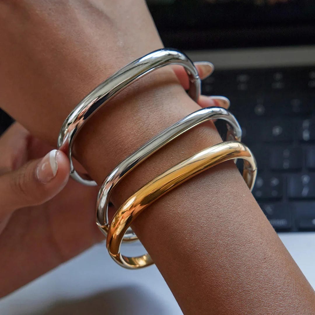 Gold Modern Bracelet