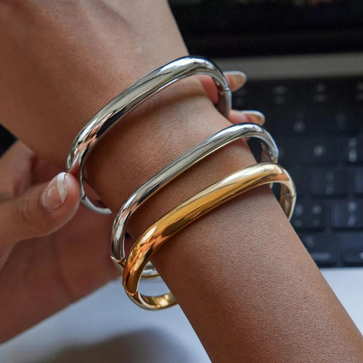 Gold Modern Bracelet